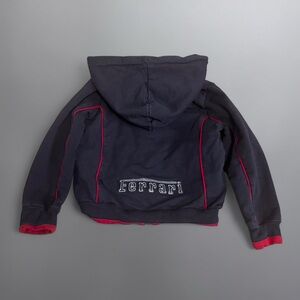 🍼Ferrari (2T) Toddler Hoodie - Black and Red